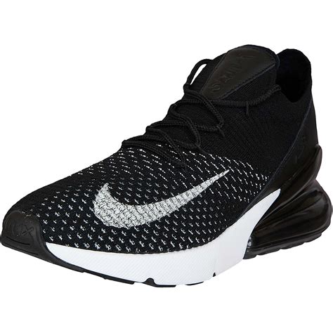 nike air max 270 flyknit damen schwarz weiß